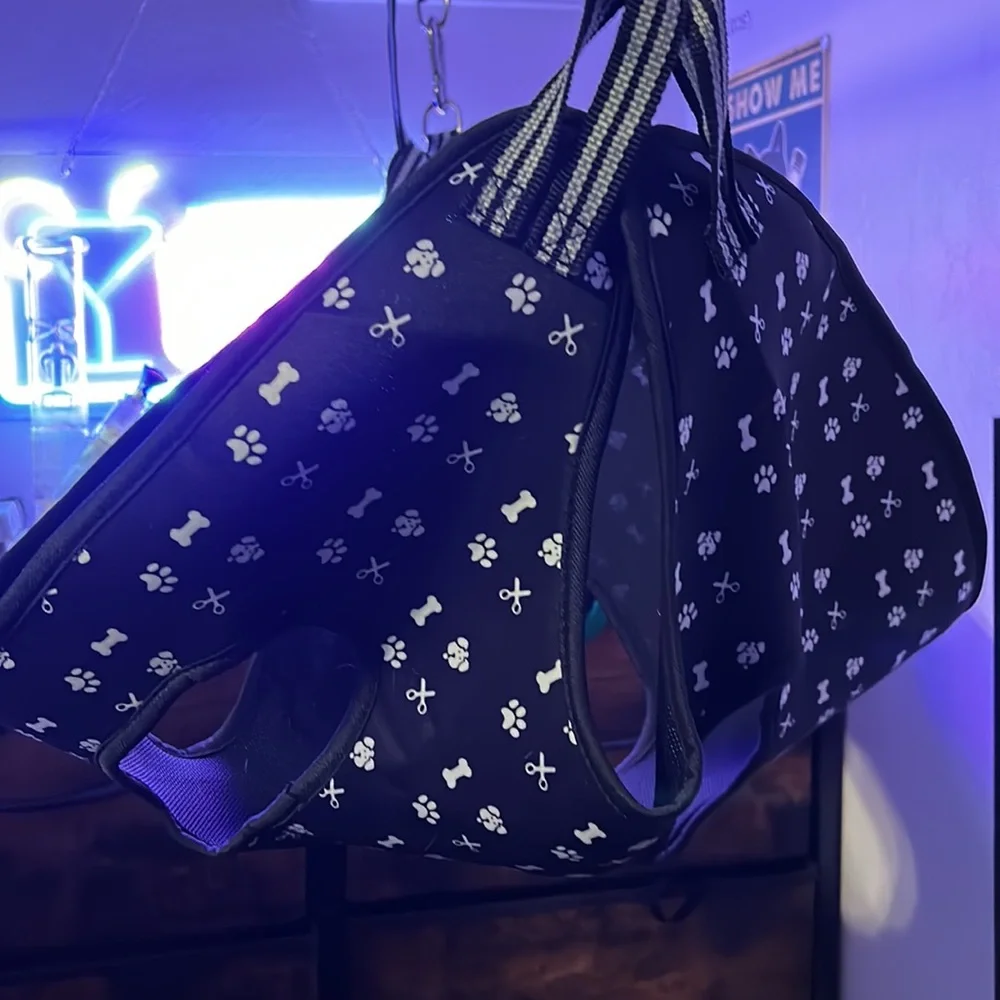 Dog grooming swing / harness